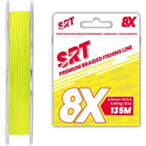 Fir Textil Sert Srt 8X, Fluo Yellow, 10.45kg, 0.18mm, 135m Fir Textil Sert Srt 8X, Fluo Yellow, 10.45kg, 0.18mm, 135m