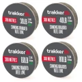 Fir Textil TRAKKER Sinking Braid Reel Line, Green, 0.49mm, 80lb/36.30kg, 300m