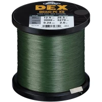 Fir Textilberkley Dex Braid X8, 3000m, Moss Green, 0.04mm, 4.1kg