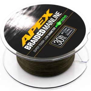 Fir textil KORDA Apex Braided Mainline, 30lb/13.60kg, 0.23mm, 450m Fir textil KORDA Apex Braided Mainline, 30lb/13.60kg, 0.23mm, 450m