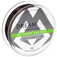 Fir Mikado Dreamline Method Feeder Camo Monofilament, 0.24mm, 7.81kg, 300m