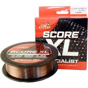 Fir Monofilament Carp Expert Specialist Score XL, Dark Brown, 0.22mm, 6.73kg, 600m