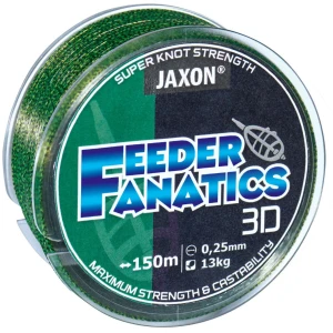 Fir Monofilament JAXON Fanatics Feeder 3D, 9kg, 0.20kg, 150m