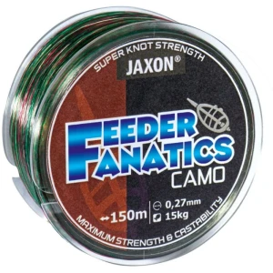Fir Monofilament JAXON Fanatics Feeder, Camo, 11kg, 0.22kg, 150m