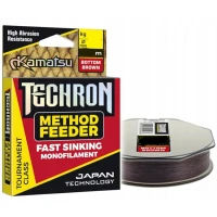 Fir Monofilament KAMATSU Techron Method Feeder Fast Sinking, Brown, 0.20mm, 5.50kg, 300m Fir Monofilament KAMATSU Techron Method Feeder Fast Sinking, Brown, 0.20mm, 5.50kg, 300m