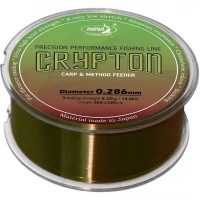 Fir Monofilament Katran Crypton Carp & Method Feeder, Moss Green, 0.203mm, 7.50lb/3.40kg, 300m