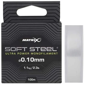 Fir Monofilament MATRIX Soft Steel Ultra Power, 100m, 0.16mm Fir Monofilament MATRIX Soft Steel Ultra Power, 100m, 0.16mm