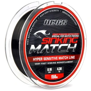 Fir Monofilament Nevis Sinking Match 0.22mm, 6.50 kg, 150m Fir Monofilament Nevis Sinking Match 0.22mm, 6.50 kg, 150m
