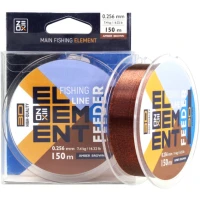 Fir Monofilament Zeox 3d Element Method Feeder, Amber Brown, 6kg, 0.205mm, 150m