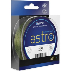 Fir Textil Delphin ASTRO 8 Verde, 130m, 0.21mm, 14.2kg