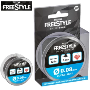 Fir textil Spro FreeStyle Ballast Braid UL 0.10mm 125m 5kg