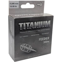 Fit Monofilament Katran Titanium Feeder, 10.55lbs, 0.245mm, 300m