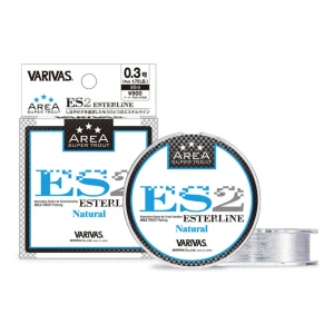 MONOFILAMENT VARIVAS SUPER TROUT AREA ES2 ESTER NATURAL 80m 0.105m 2.3lb