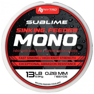 Monofilament NYTRO Sublime Sinking Feeder Maro, 300m, 0.23mm, 4.1kg