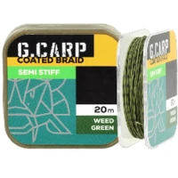 Fir Textil Golden Catch Kook Link Semi Stiff Rig, Weed Green, 25lbs, 20m