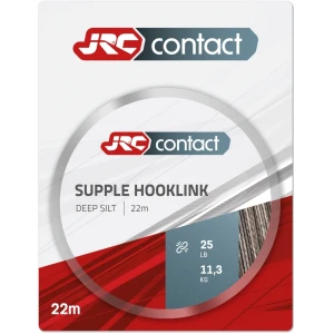 Fir Textil JRC Contact Supple Hooklink Deep Silt, 13.6kg, 30lbs, 22m