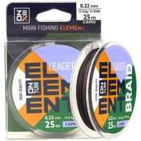 Fir Textil ZEOX Element Leader Silt, 13.3kg, 0.18mm, 25m