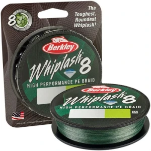 FIR BERKLEY WHIPLASH 8 GREEN 0.08 MM 150M