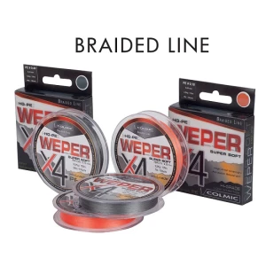 FIR TEXTIL COLMIC WEPER X4 ORANGE 25lbs 150yds 137m 0.16mm
