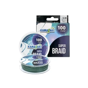 FIR TEXTIL KAMASAKI SUPER BRAID 100M 0.40MM