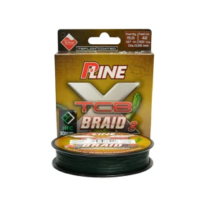 FIR TEXTIL P-LINE X TCB 8 BRAID TEFLON GREEN 0.20mm 16kg 135M