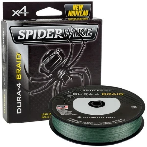 FIR TEXTIL SPIDERWIRE STEALTH 8 VERDE 0.25MM 27.3KG/150M