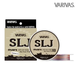 FIR TEXTIL VARIVAS AVANI SLJ SUPER LIGHT JIGGING MAX POWER PE X8 150m 20.2lb 10m x 5 culori FIR TEXTIL VARIVAS AVANI SLJ SUPER LIGHT JIGGING MAX POWER PE X8 150m 20.2lb 10m x 5 culori
