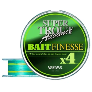 FIR TEXTIL VARIVAS SUPER TROUT ADVANCE BAIT FINESSE PE X4 100M FLUO 0.128mm 4.5kg 10lb FIR TEXTIL VARIVAS SUPER TROUT ADVANCE BAIT FINESSE PE X4 100M FLUO 0.128mm 4.5kg 10lb