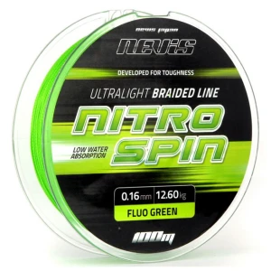 Fir Multifilament Nevis Nitro Spin 100m 0.16mm 12.60kg Fir Multifilament Nevis Nitro Spin 100m 0.16mm 12.60kg