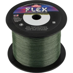Fir Textil BERKLEY Flex Braid, Moss Green, 0.18mm, 4.5kg, 2000m