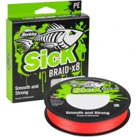 Fir Textil BERKLEY Sick Braid, Red, 300m, 0.29mm, 26.4kg