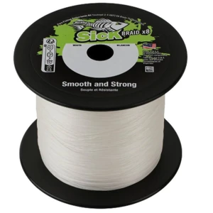 Fir Textil BERKLEY Sick Braid, White, 2000m, 0.12mm, 11.2kg