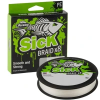 Fir Textil BERKLEY Sick Braid, White, 300m, 0.23mm, 23.6kg