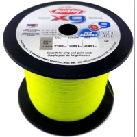Fir Textil BERKLEY Superline X9 Fluo Green, 2000m, 0.12mm, 12.10kg