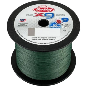 Fir Textil BERKLEY Superline X9 Low vis Green, 2000m, 0.17mm, 17.00kg