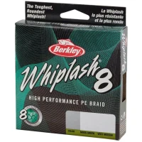 Fir Textil Berkley Whiplash 8, Moss Green, 0.08mm, 12.9kg, 300m