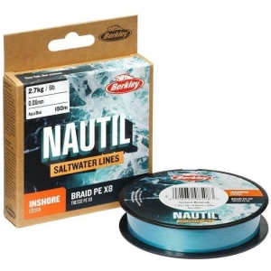 Fir Textil Berkley Nautil Braid X8, Aqua Blue, 300m, 0.06mm, 2.7kg Fir Textil Berkley Nautil Braid X8, Aqua Blue, 300m, 0.06mm, 2.7kg