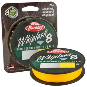 Fir Textil Berkley Whiplash 8, Galben, 150m, 0.14mm, 19.2kg