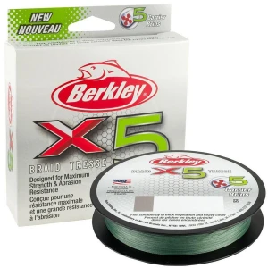 Fir Textil Berkley X5 Verde 0.20mm 150m 20kg Fir Textil Berkley X5 Verde 0.20mm 150m 20kg