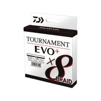 Fir Textil Daiwa Tournament 8xbraid Evo+ Alb 0.10mm 135m 6.7kg