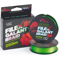 Fir Textil Filex Galant Spinning X8 Braid, Green, 12.70kg, 0.18mm, 200m