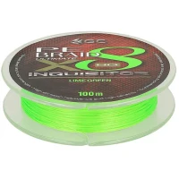 Fir Textil GOLDEN CATCH Inquisitor PE X8, Lime Green, 150m, 0.14mm, 6.3kg Fir Textil GOLDEN CATCH Inquisitor PE X8, Lime Green, 150m, 0.14mm, 6.3kg