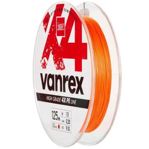 Fir Textil Lucky John Vanrex Micro Game X4 Braid Fluo Orange, 125m, 0.08mm, 2.5kg Fir Textil Lucky John Vanrex Micro Game X4 Braid Fluo Orange, 125m, 0.08mm, 2.5kg
