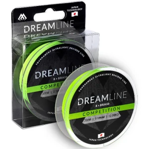 Fir Textil MIKADO Dreamline Competition 8X, Fluo Green,  0.08mm, 6.91kg, 150m Fir Textil MIKADO Dreamline Competition 8X, Fluo Green,  0.08mm, 6.91kg, 150m