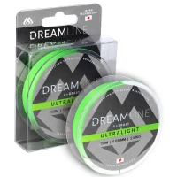 Fir Textil MIKADO Dreamline Ultralight 4X, Fluo Green,  0.035mm, 2.53kg, 150m