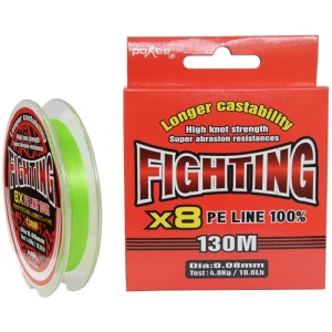 Fir Textil Pokee Fighting X 8, Lime Green, 0.17mm, 11.00kg, 130m Fir Textil Pokee Fighting X 8, Lime Green, 0.17mm, 11.00kg, 130m
