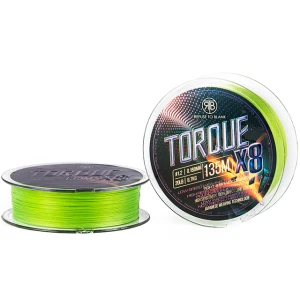Fir Textil RTB Torque X8 Braid Chartreuse 135m, 20lb, 0.168mm