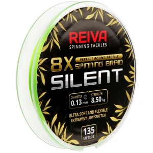 Fir Textil Reiva Silent Fluo Green, 135m, 0.15mm, 10.40kg Fir Textil Reiva Silent Fluo Green, 135m, 0.15mm, 10.40kg