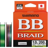 Fir Textil SHIMANO BB Braid Mantis Green, 0.16mm, 9.1kg, 150m