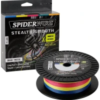 Fir Textil SPIDERWIRE Stealth Smooth 8X8 PE Braid, Multicolor, 600m, 0.19mm, 18kg